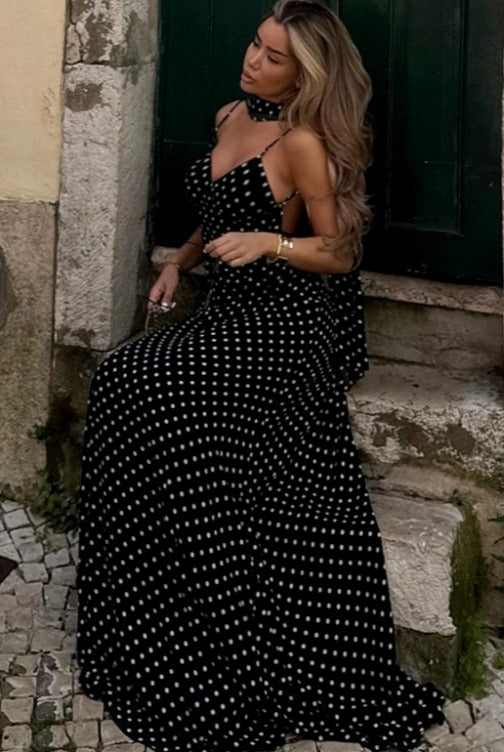 polka-dot-sexy-v-neck-cami-backless-maxi-dress