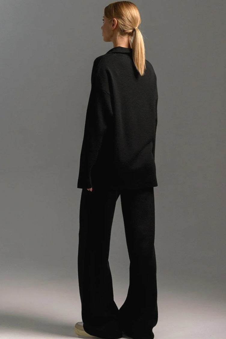 polo-collar-knit-pullover-wide-leg-pants-two-piece-set