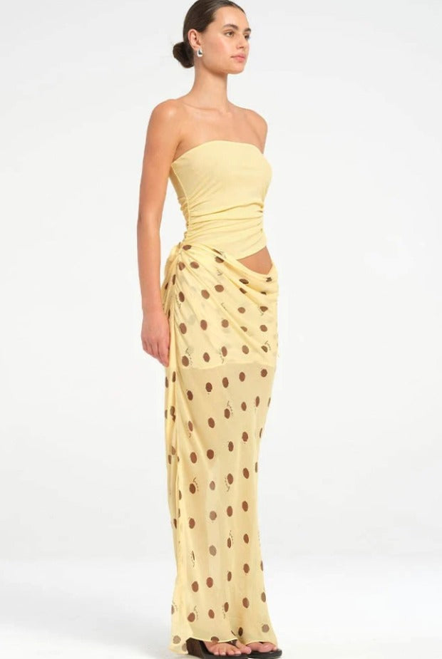 sexy-strapless-polka-dot-patchwork-slim-maxi-dress