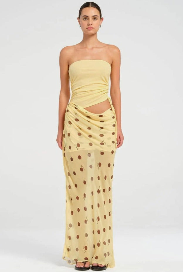 sexy-strapless-polka-dot-patchwork-slim-maxi-dress