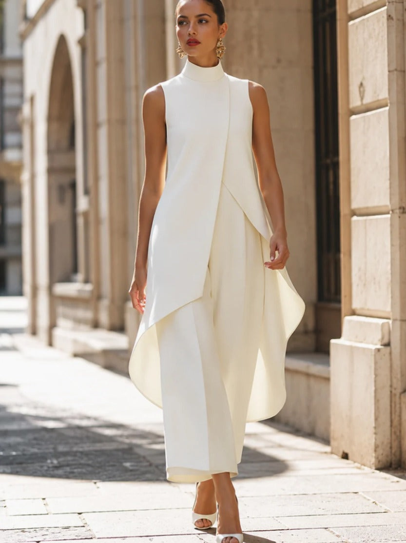 asymmetric-layered-sleeveless-top-wide-leg-pants-set